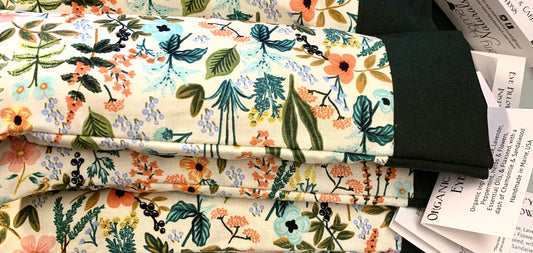 Eye Pillow - Botanical Flowers Design