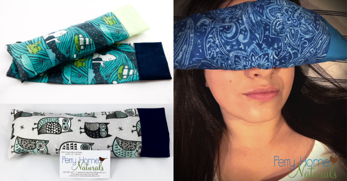 Eye Pillow - Botanical Flowers Design
