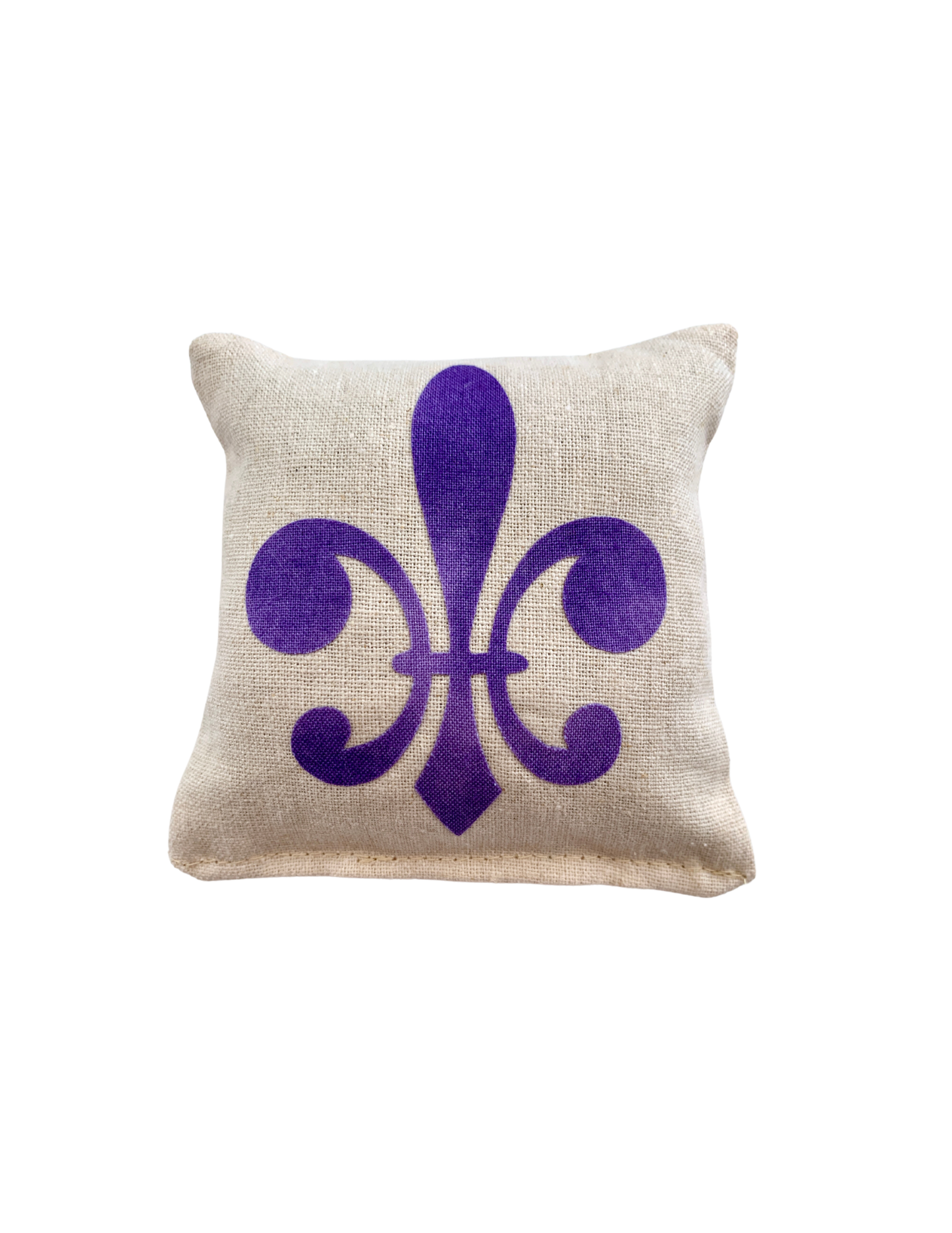 Fleur de Lis Sachet – Handmade in Maine | Balsam Fir or Organic Lavender Fill
