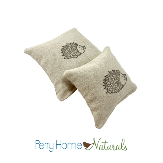Hedgehog Sachet – Handmade in Maine with Balsam Fir or Organic Lavender