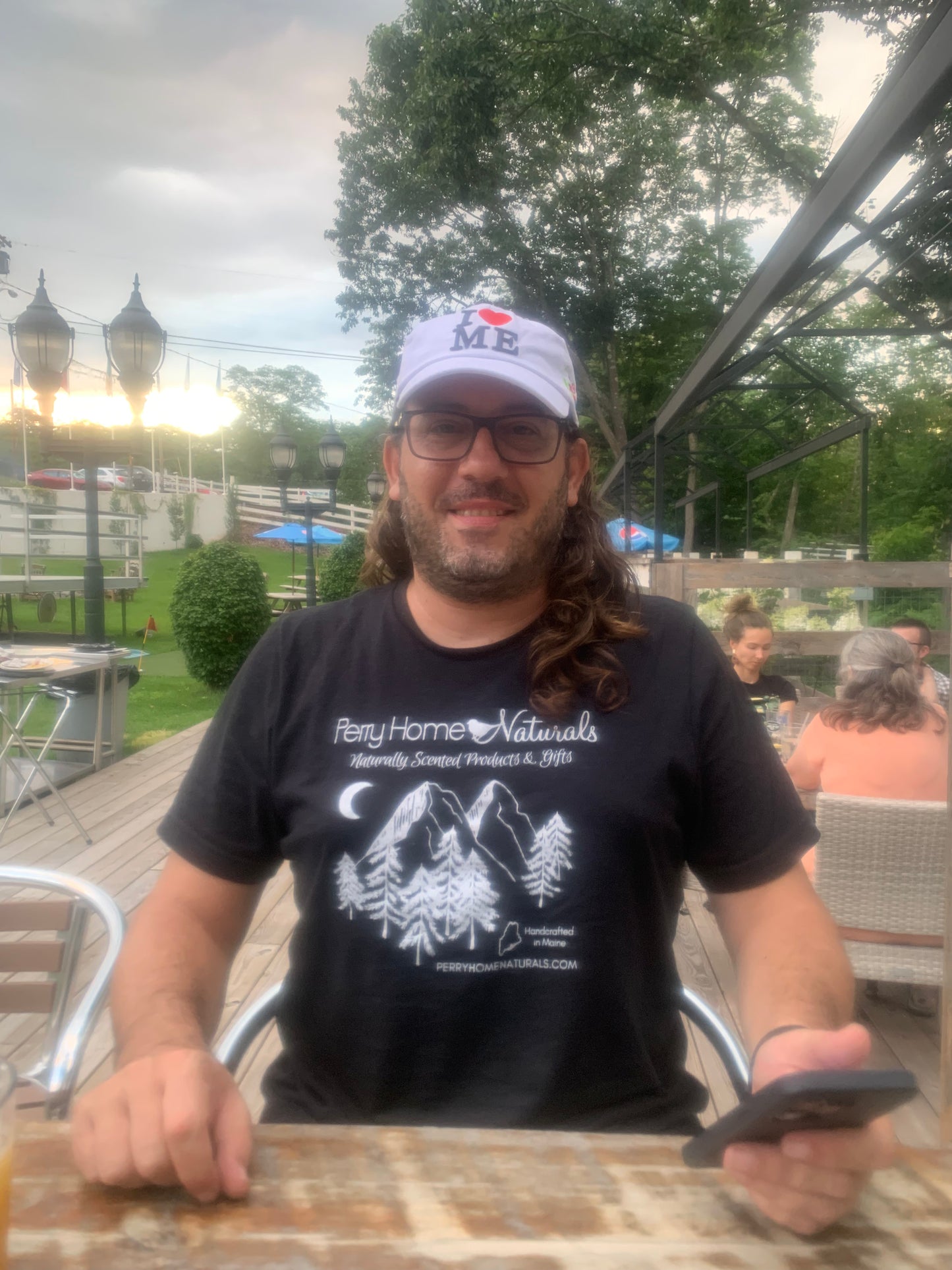 Short Sleeved T-Shirt - Perry Home Naturals - Mountain Logo 2024 (Updated)
