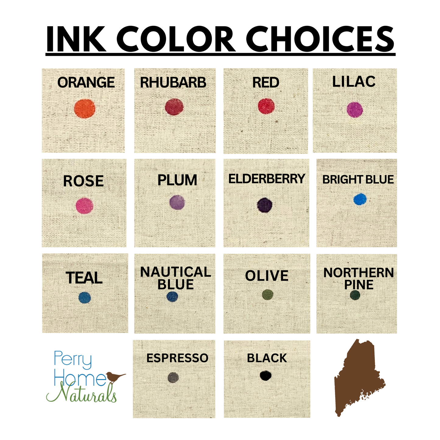Night Poem Sachet - Choice of Scent/Ink Color