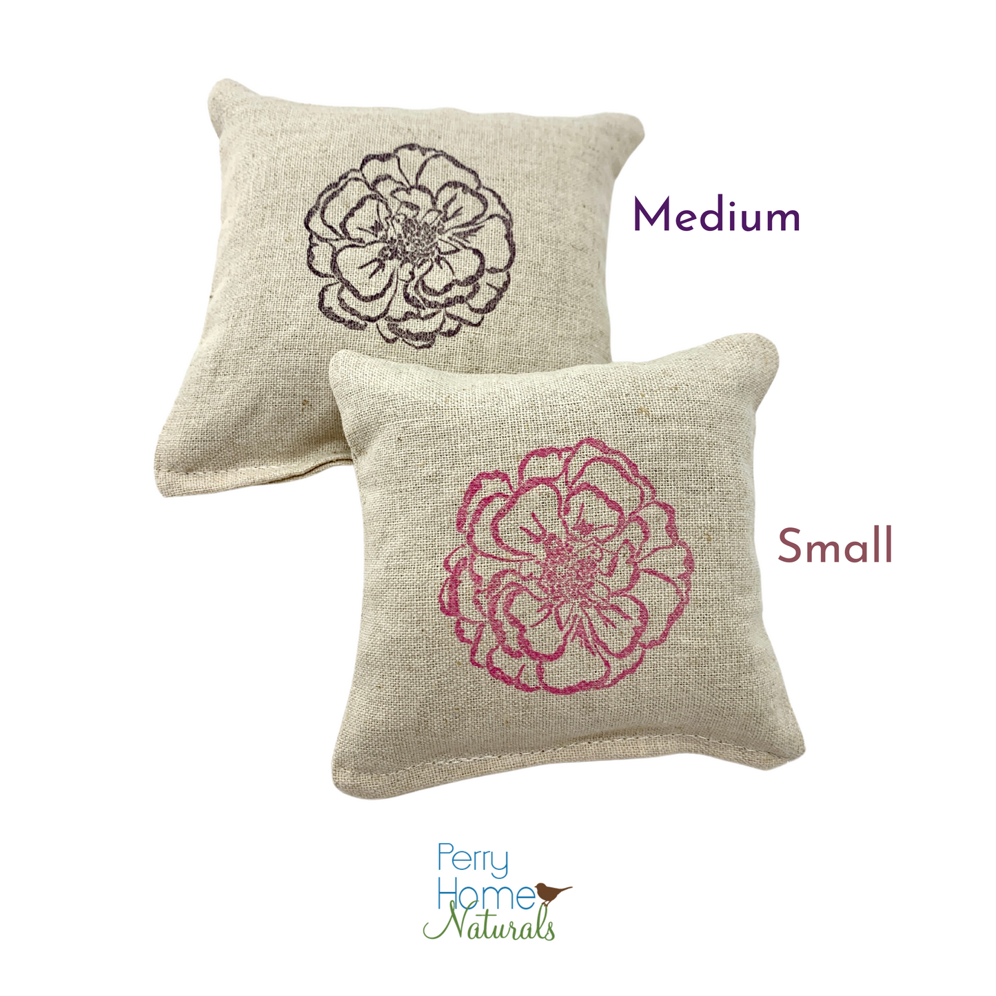 Marigold Sachet – Handmade in Maine with Balsam Fir or Organic Lavender
