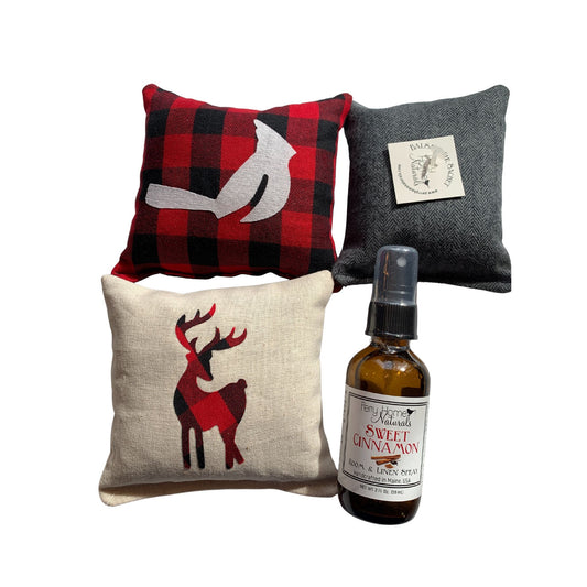 Pine & Hearth Gift Set β Sachets & Room Spray - Gift Ready! π