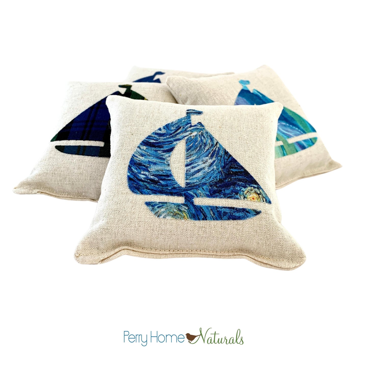 Sailboat Sachet - Choice Scent/Applique Color - Medium
