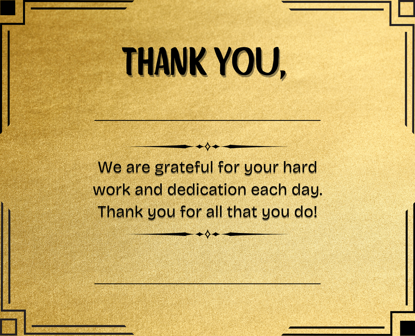 Teacher Appreciation Thank You Cards - FREE Digital Downloadable PDF