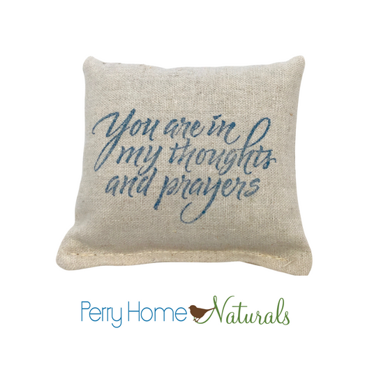 Thoughts & Prayers Sachet - Choice of Scent/Ink Color -Small