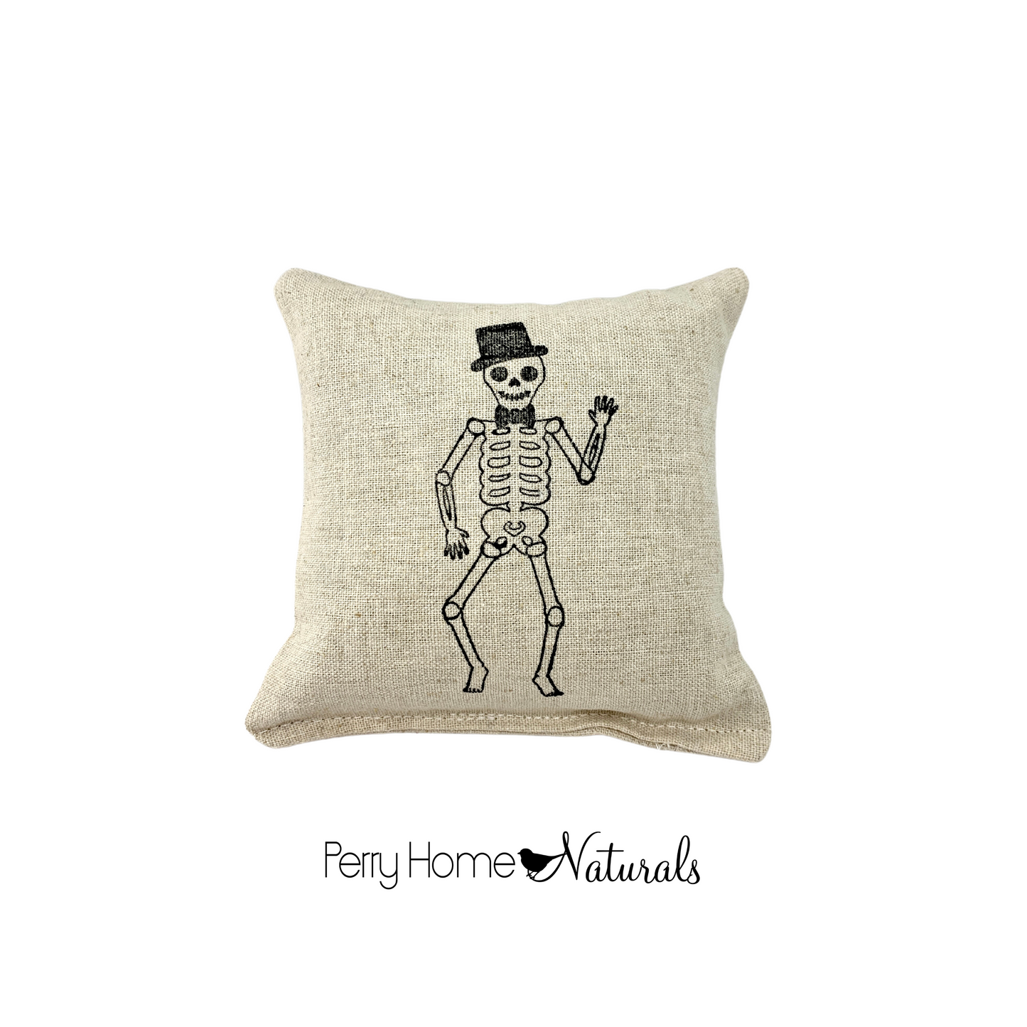 Top Hat Skeleton Sachet – Organic Lavender or Maine Balsam Fir