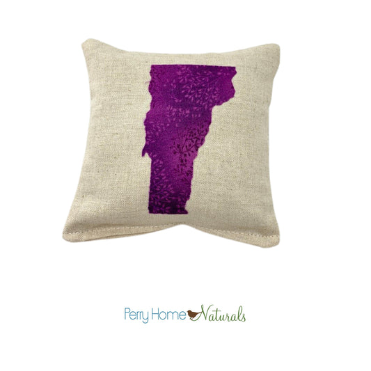 State of Vermont Sachet - Choice of Scent and Applique Color