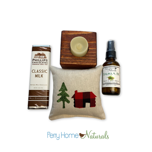 Cabin in the Woods Balsam Fir Themed Gift Box ๐กโจ