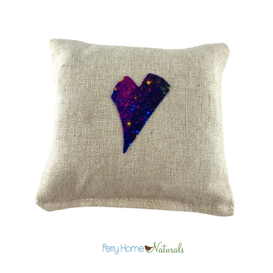 Tiny Heart Sachet - Choice of Scent/Applique Color