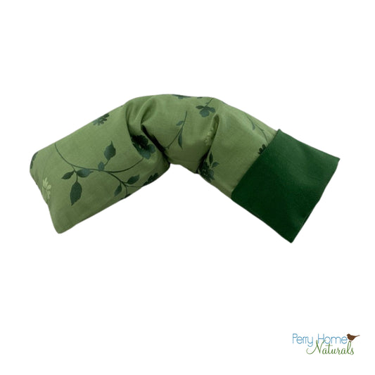 Herbal Eye Pillow - Choice of Scent - Emerald Green Flowers