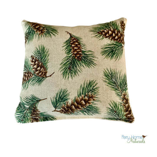 Pine Print Balsam Fir Sachet - Size Large