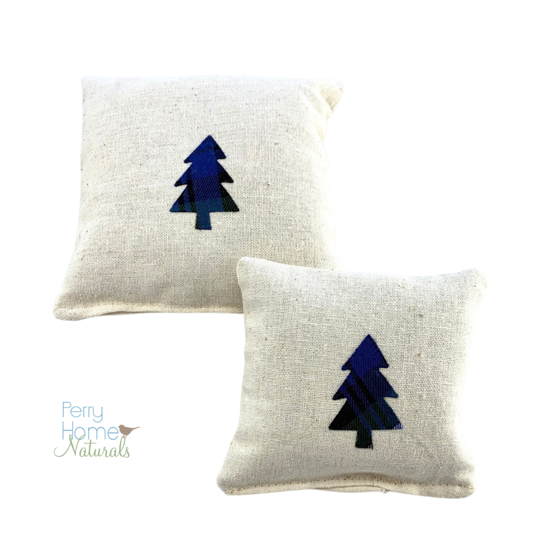 Tiny Tree Maine Balsam Sachet - Choice of Applique Color and Size