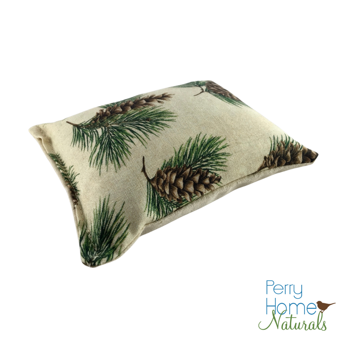 Maine Balsam Fir Pillow/Sachet with Pine Print