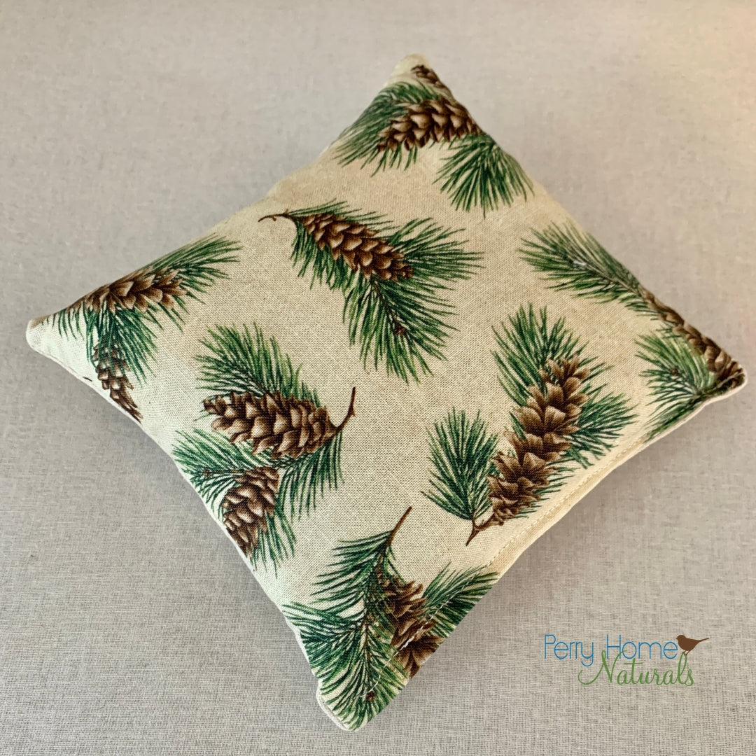 Pine Print Balsam Fir Sachet - Size Large
