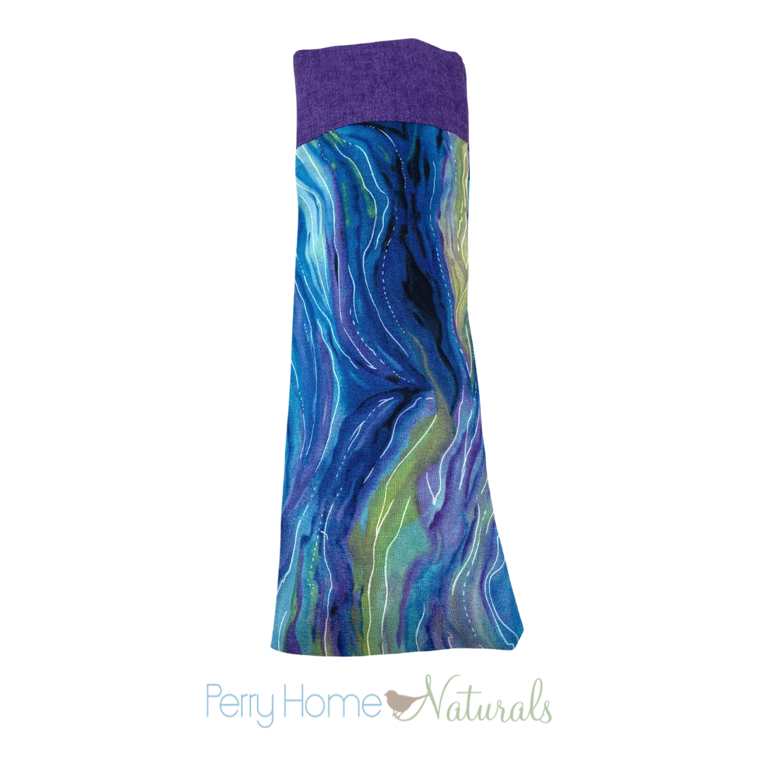 Aromatherapy Eye Pillow with Choice of Blend - Ocean Swirl Design