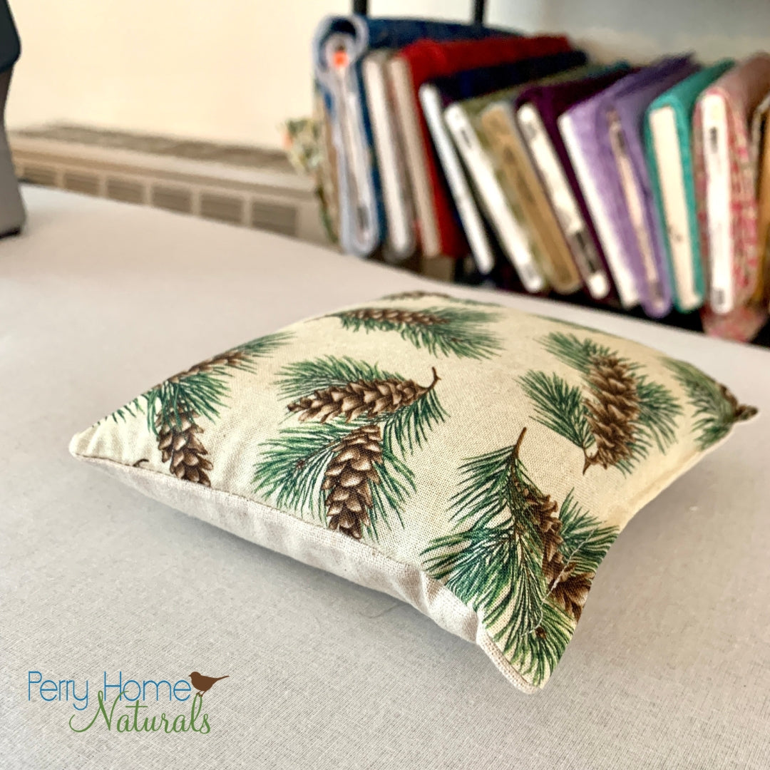 Pine Print Balsam Fir Sachet - Size Large