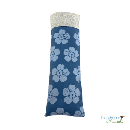 Aromatherapy Eye Pillow - Big Blue Flowers