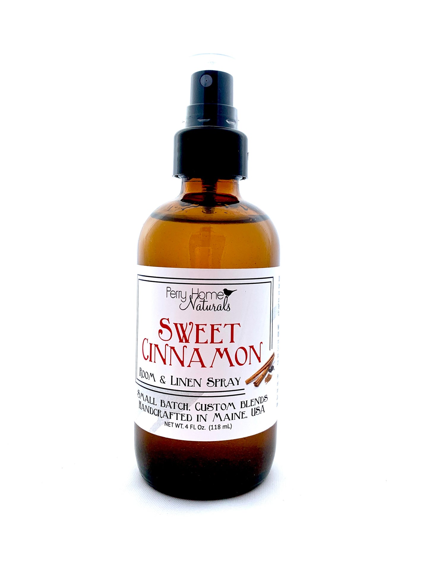 Sweet Cinnamon Room and Linen Spray - Organic Cinnamon Room Spray