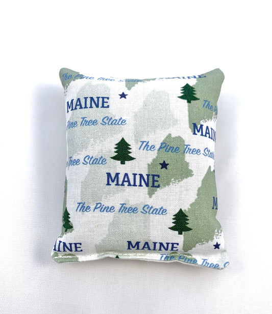 Maine Balsam Fir Pillow -  State of Maine Design