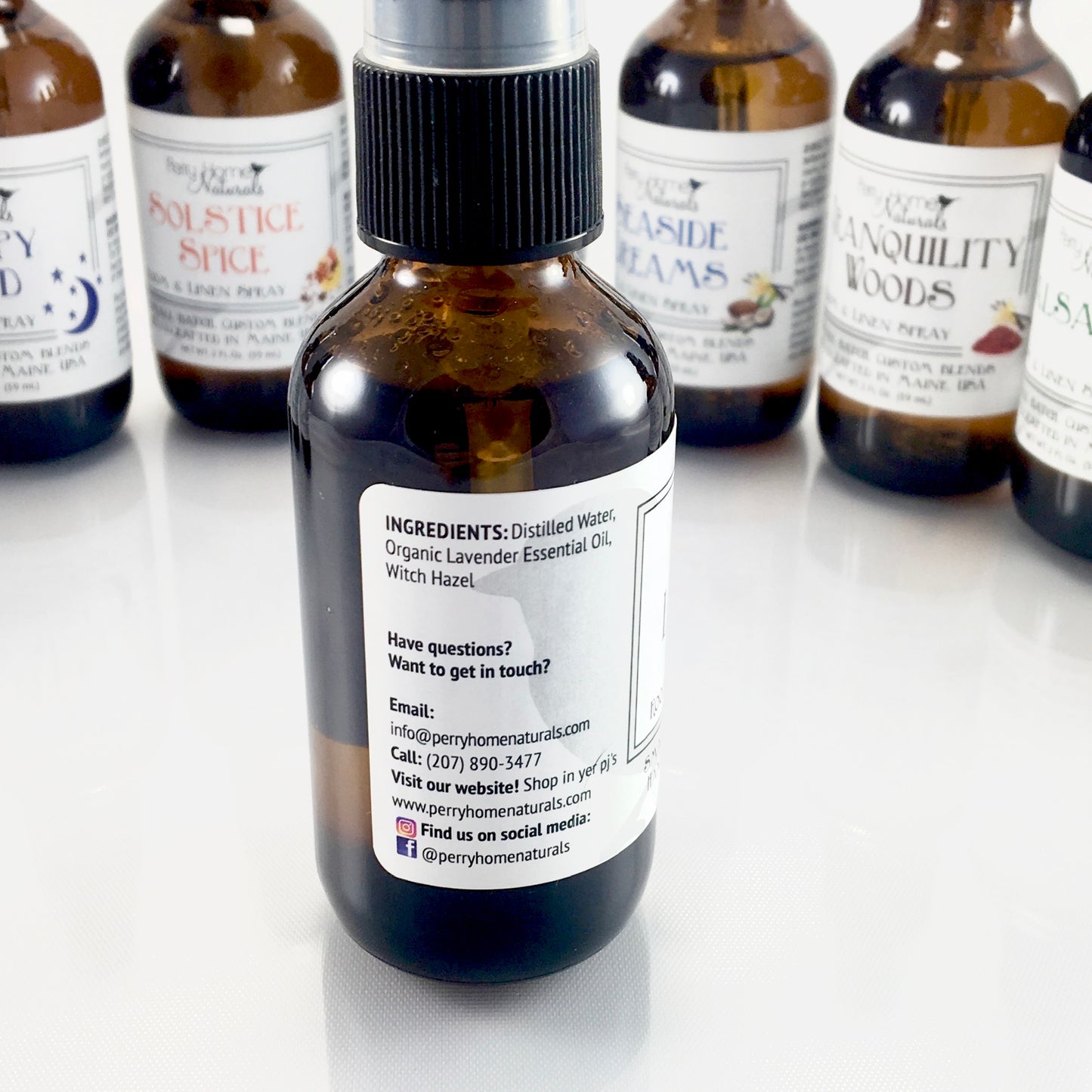Lavender Room and Linen Spray - Natural Air Freshener