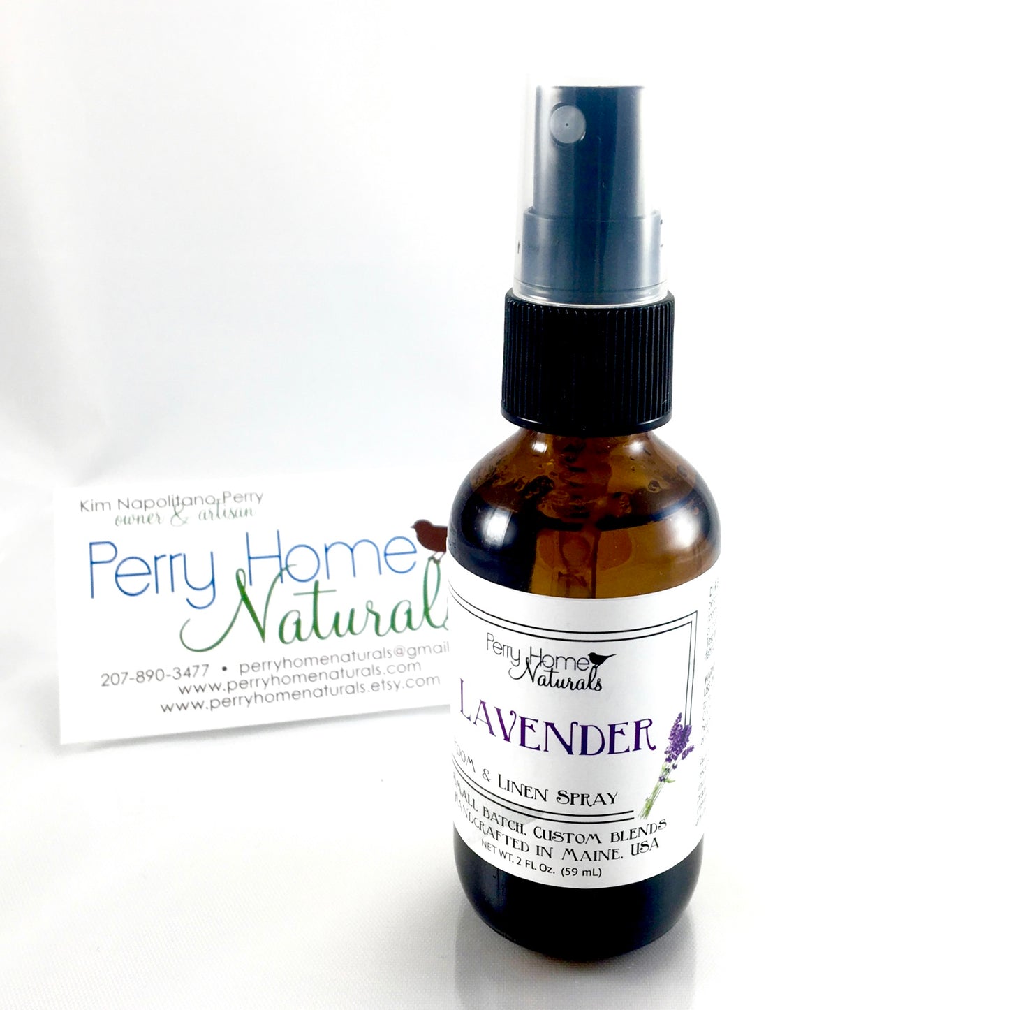 Lavender Room and Linen Spray - Natural Air Freshener