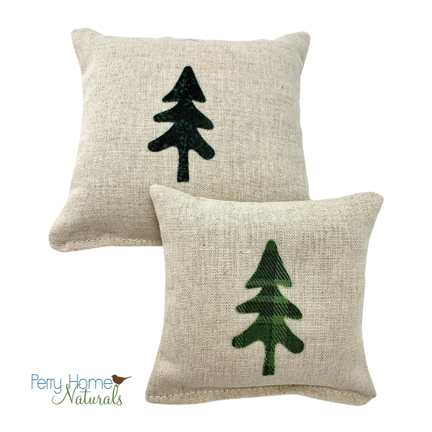 Wavy Tree Maine Balsam Sachet - Choice of Applique Color and Size