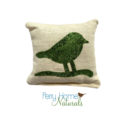 Chickadee Linen Sachet – Lavender or Maine Balsam