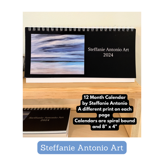 Steffanie Antonio Printed Art - Spiral Calendar