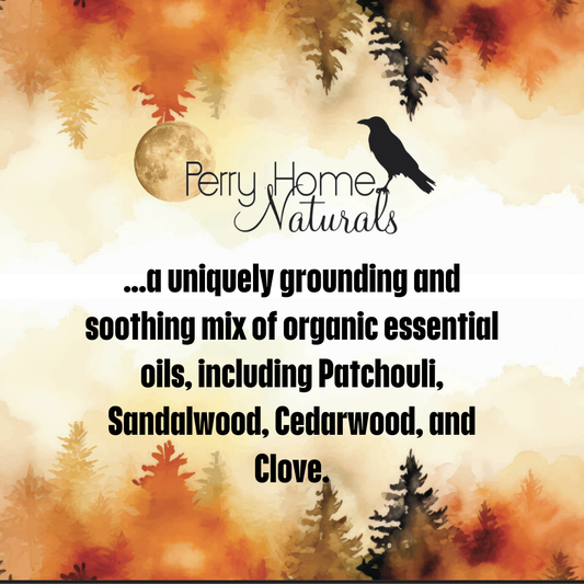 October 74 Room & Linen Spray – Handmade Fall Aromatherapy Blend (Patchouli, Sandalwood, Cedarwood & Clove)