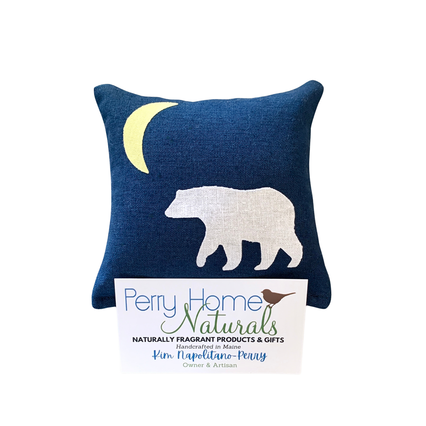 Polar Bear and Moon Sachet - Choice of Scent