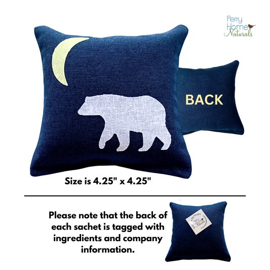 Moon Bear Sachet - Choice of Scent