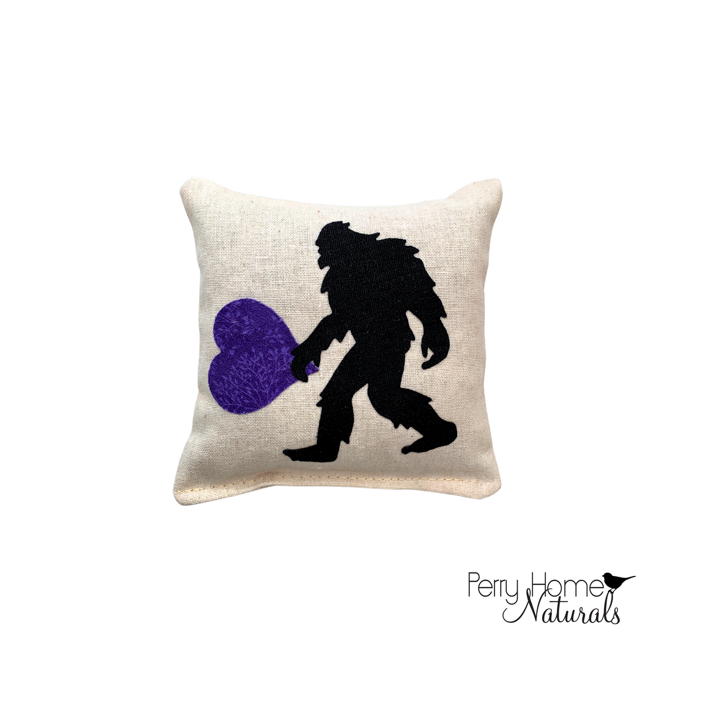 Sasquatch with Heart Sachet - Choice of Scent & Style