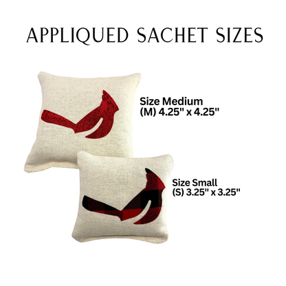 Deer Design Sachet - Choice of Scent, Size, Color