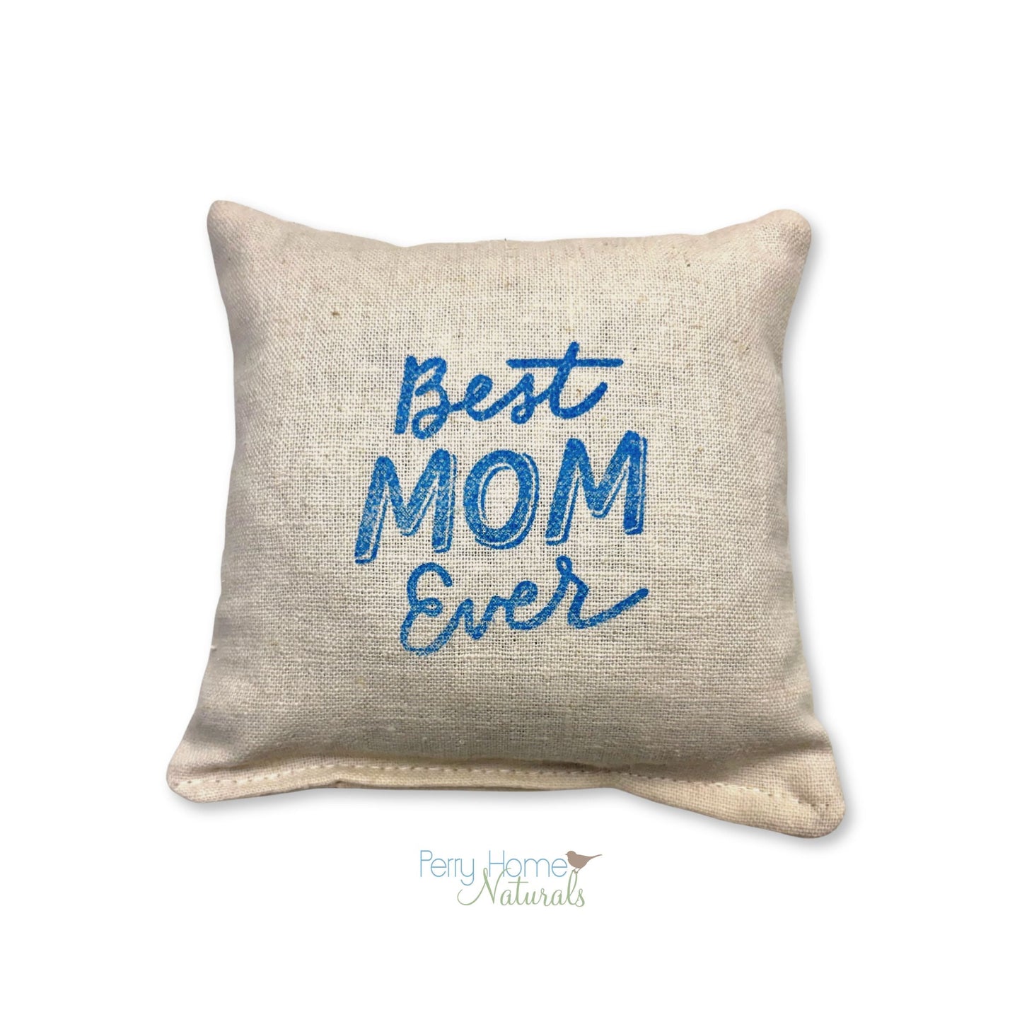 Best Mom Ever sachet in blue ink