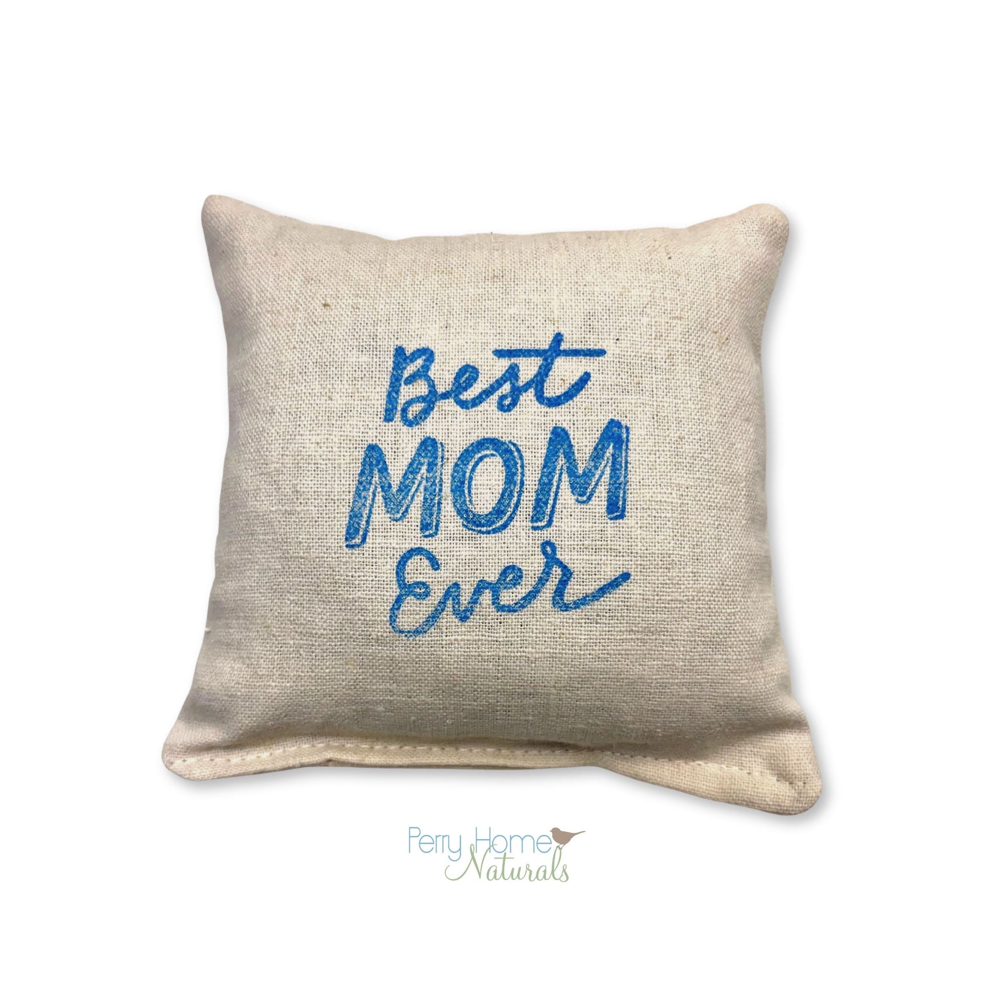 Best Mom Ever sachet in blue ink