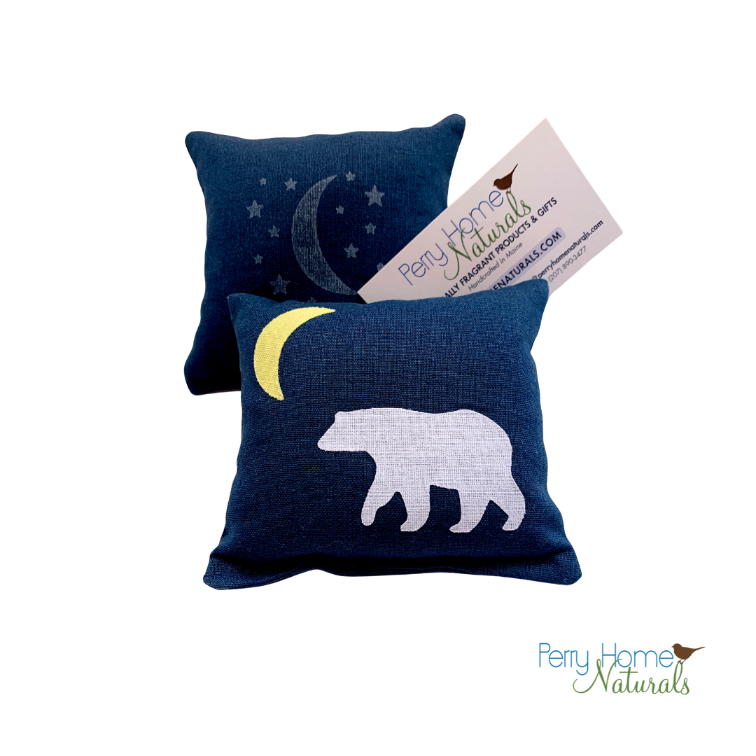 Organic Lavender Sachet Gift Set - Moon, Bear, and Poem Designs