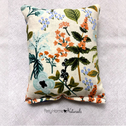 Botanicals & Blue Fabric Design Sachet