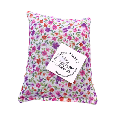 Lavender Sachet - Lilac Bouquet Cotton Print Design