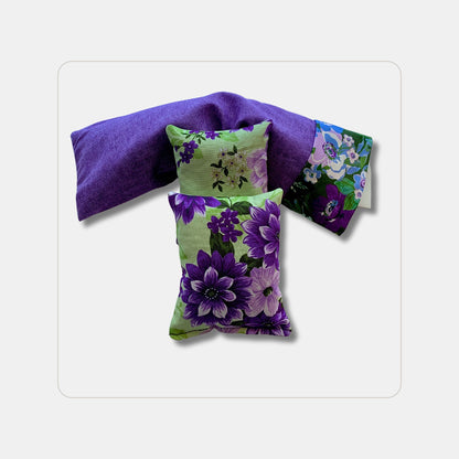 Migraine Relief Gift Set – Eye Pillow & Lavender Sachets
