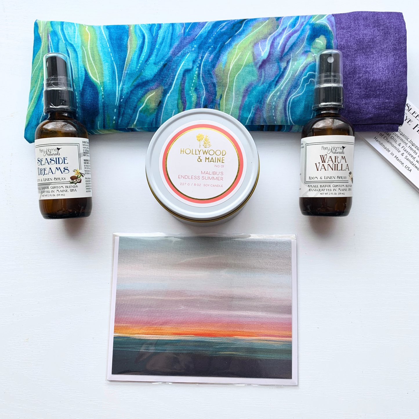 Warm and Summery, Beach Inspired Gift Set - Handmade Products by Maine Artisans