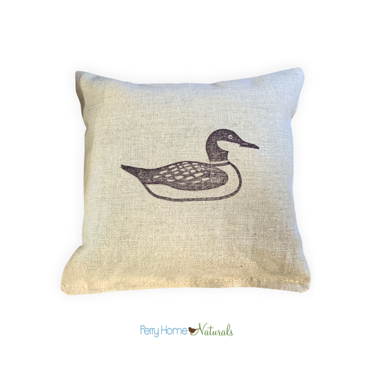 Loon Design Linen Sachet - Maine Balsam or Lavender Filled
