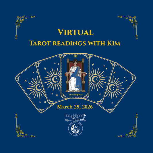 Virtual Tarot Session With Kim on Zoom - March 25, 2026