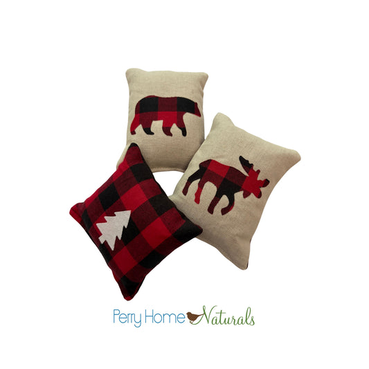 Plaid Woodland Balsam Sachet Set – Seconds & Samples