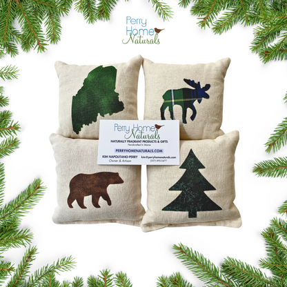 Balsam Fir Sachet Gift Set - Maine in the Northwoods