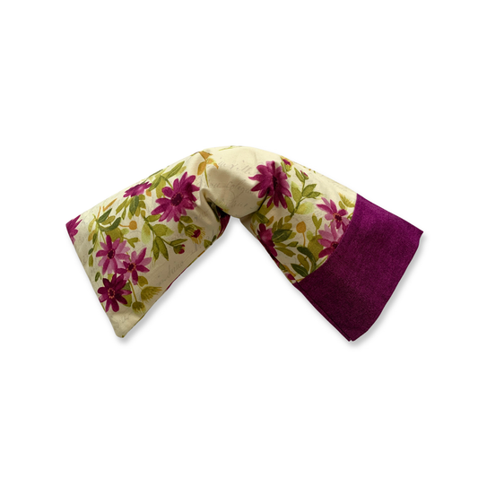Aromatherapy Eye Pillow – Purple Flowers