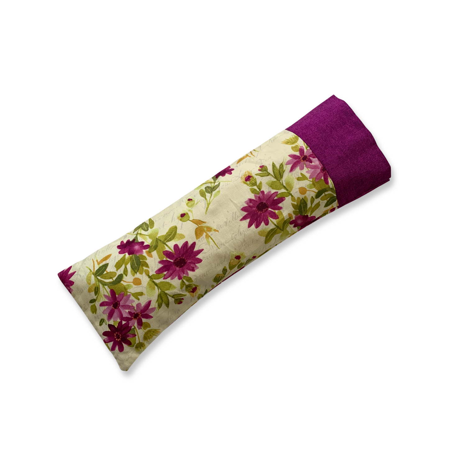 Aromatherapy Eye Pillow – Purple Flowers