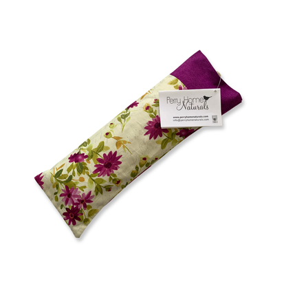 Aromatherapy Eye Pillow – Purple Flowers
