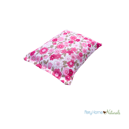 Lavender Sachet - Pink Flowers - Handcrafted in Maine